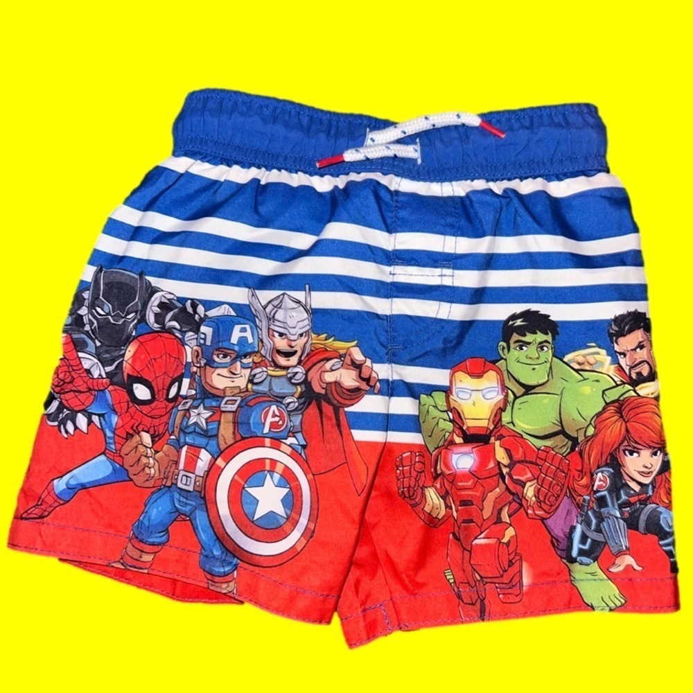 Toddler boy’s Superhero bathing suit like new
